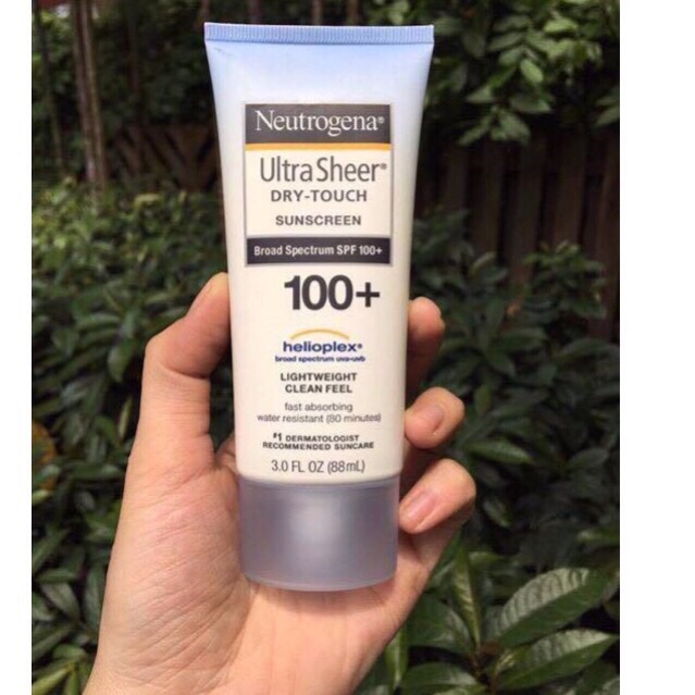 Kem chống nắng SPF 100+ Neutrogena Ultra Sheer Dry Touch Sunscreen Broad Spectrum 88ml