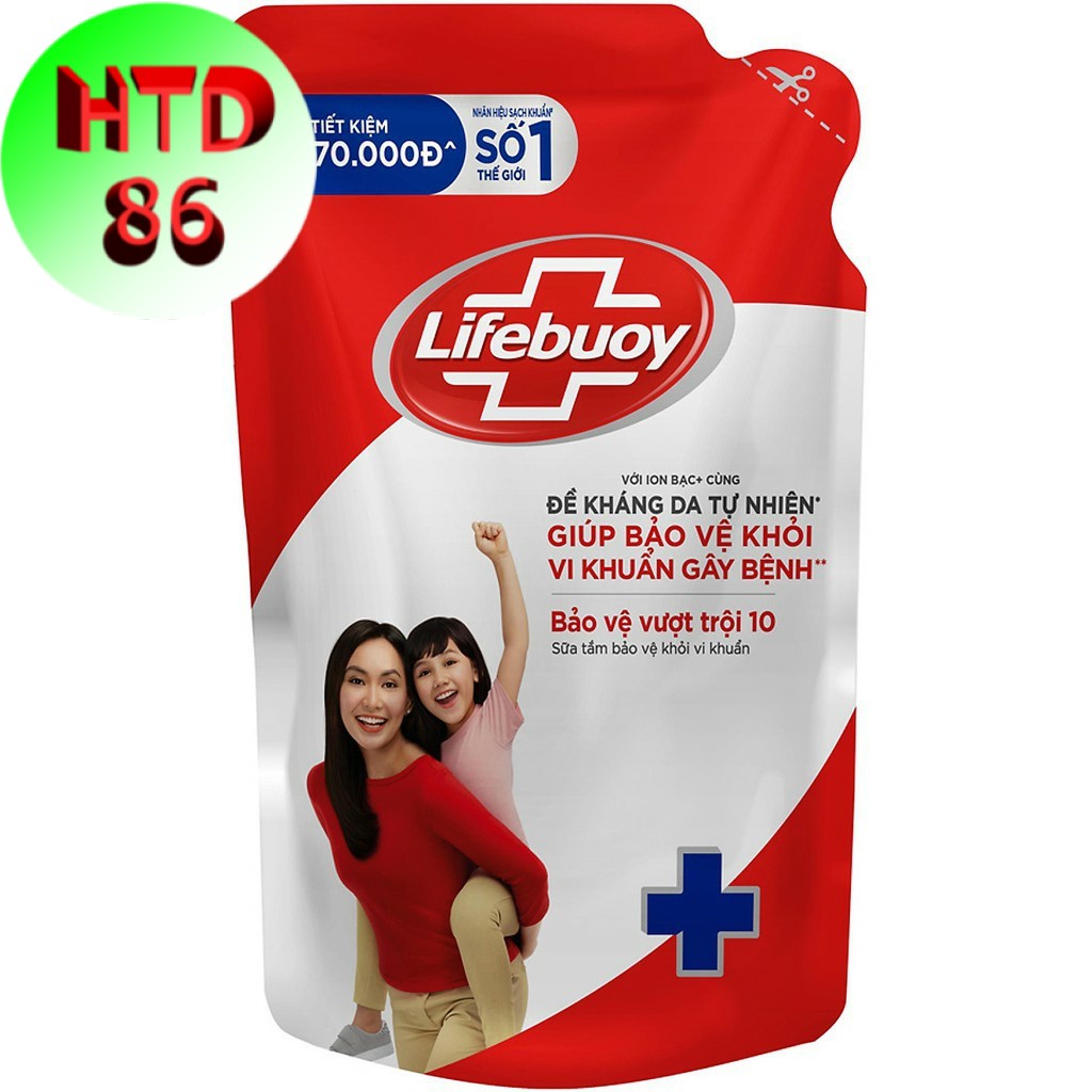 Sữa tắm Lifebuoy / Lifebouy túi 850g