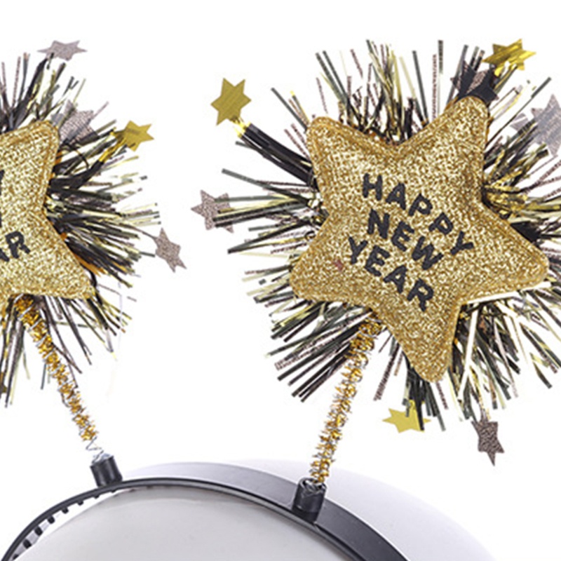 Băng Đô Hình Ngôi Sao Năm Mới Dùng Làm Đạo Cụ Chụp Ảnh