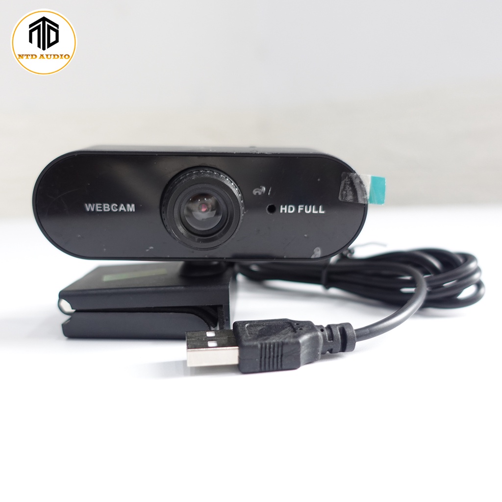 Webcam máy tính Full HD 1080P | Webcam có mic tích hợp sẵn, Kết nối dễ dang, học online, livetream | bảo hành 6 tháng