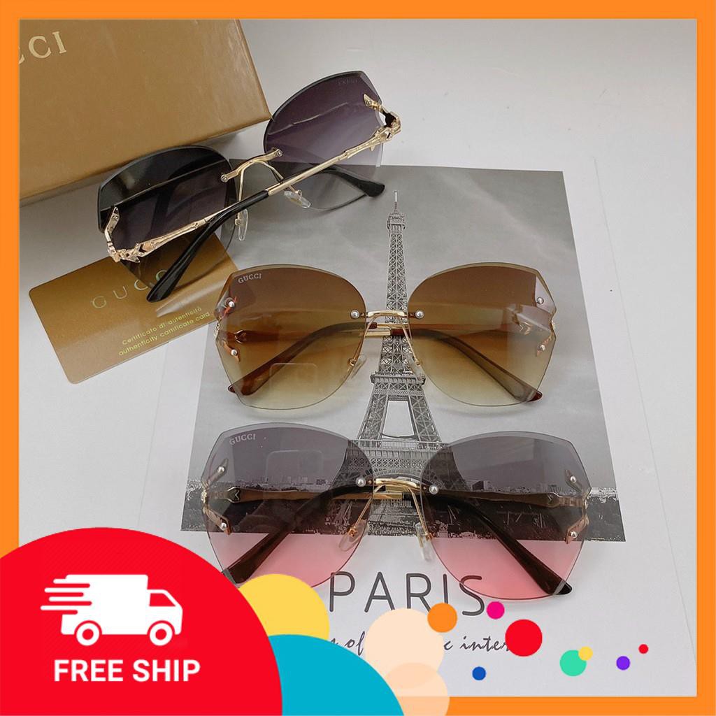 Kính mát thời trang nữ E020 ❌ Kính chống tia UV bảo vệ mắt | BigBuy360 - bigbuy360.vn