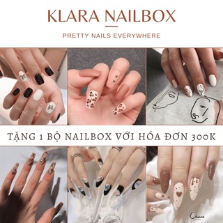 [MẪU TRENDY LINK 2] NAIL BOX MÓNG ÚP THIẾT KẾ - KÈM THEO DŨA VÀ KEO GẮN00