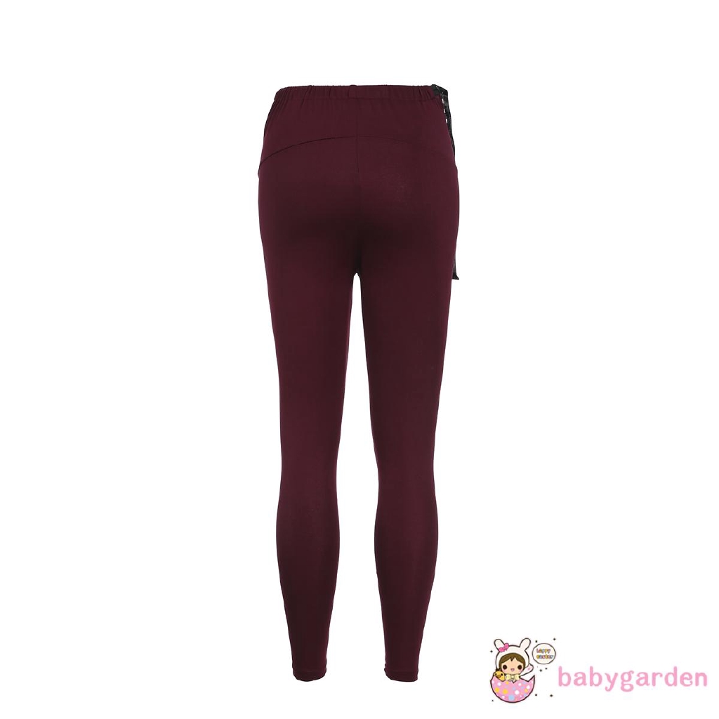 Quần Legging Cotton Lưng Cao Cho Phụ Nữ Mang Thai