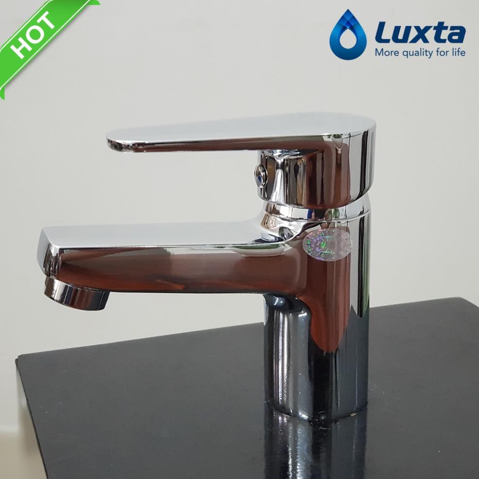 Vòi LAVABO nóng lạnh Luxta L1223 tặng 2 dây cấp, bảo hành 5 năm