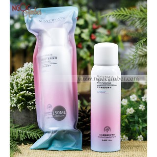 Xịt Chống Nắng Trắng Da Maycreate