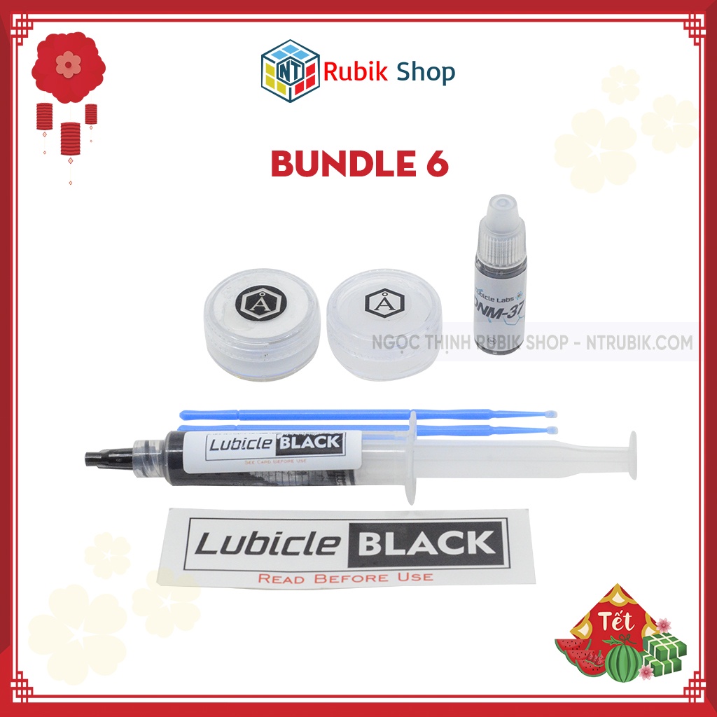 [Cubicle-bundle 6] Combo Angstrom Gravitas &amp; Angstrom Dignitas &amp; DNM 37 3cc &amp; Lubicle Black dầu bôi trơn rubik