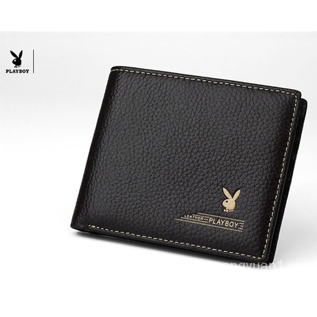 Ví Da Gập Dáng Ngắn Phong Cách Cổ Điển Thời Trang Sang Trọng Cho Nam