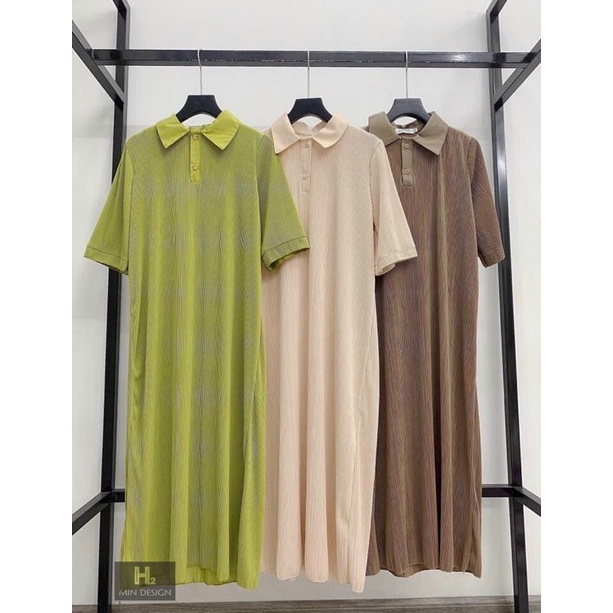 VÁY NỮ XUÔNG DẬP LY CỒ ĐỨC l FORM RỘNG BẦU BÍ BON CHEN ĐƯỢC HẾT, HÀNG ĐẸP CHẤT MỀM