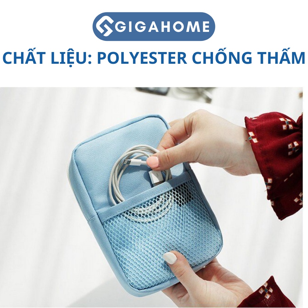 Túi Đựng Phụ Kiện Điện Thoại GIGAHOME Chống Sốc, Chống Thấm Nước 6952