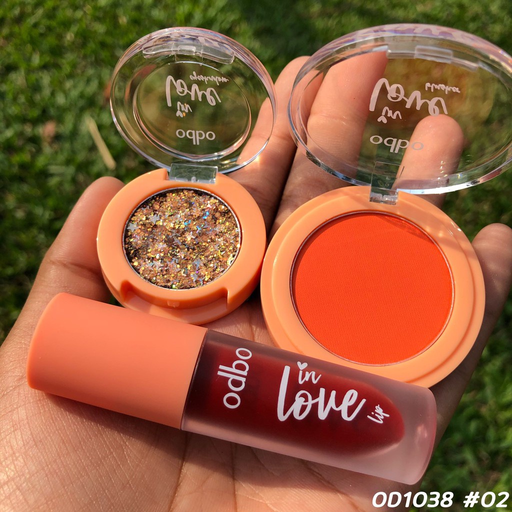 Set Trang Điểm Mắt Má Môi 3 Trong 1 Odbo In Love Set OD1038 Thái Lan. | BigBuy360 - bigbuy360.vn