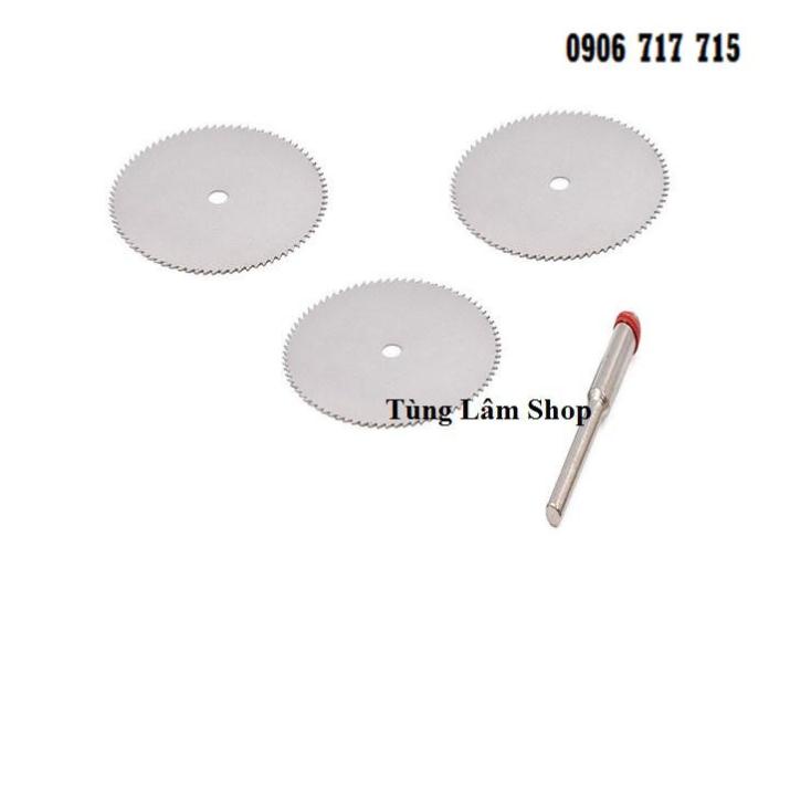 Lưỡi cắt nini - dĩa cắt mini chân 3ly - đĩa cắt mini - đĩa cắt 22mm