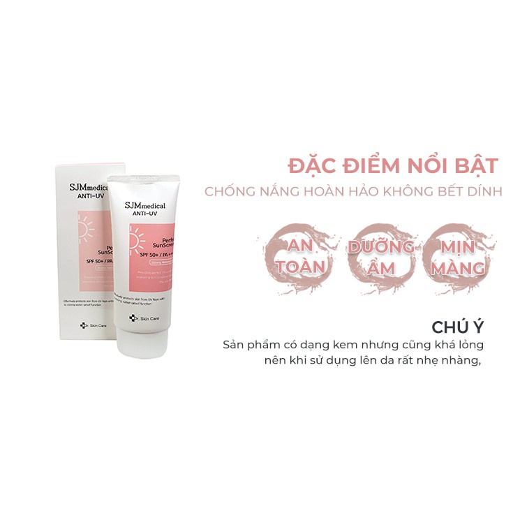 Kem Chống Nắng Chống Nước SJM medical Anti-UV Sunscrean SJM