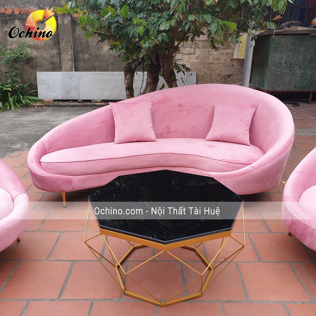 Ghế Sofa có tựa lưng mẫu thuyền cao cấp để phòng khách hoặc shop dài 1m8 ( đủ màu)