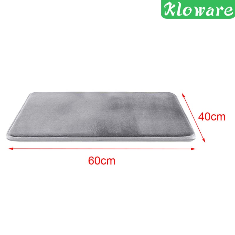 Thảm chùi chân chống trượt, thấm hút tốt, kích thước 40x60cm