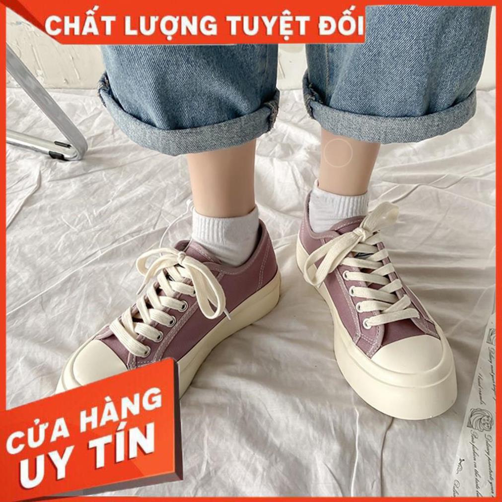 Giày bata nữ giayClassics đế bánh mì cao 3 cm B1362 | BigBuy360 - bigbuy360.vn