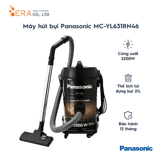 Máy hút bụi Panasonic PAHB-MC-YL635TN46