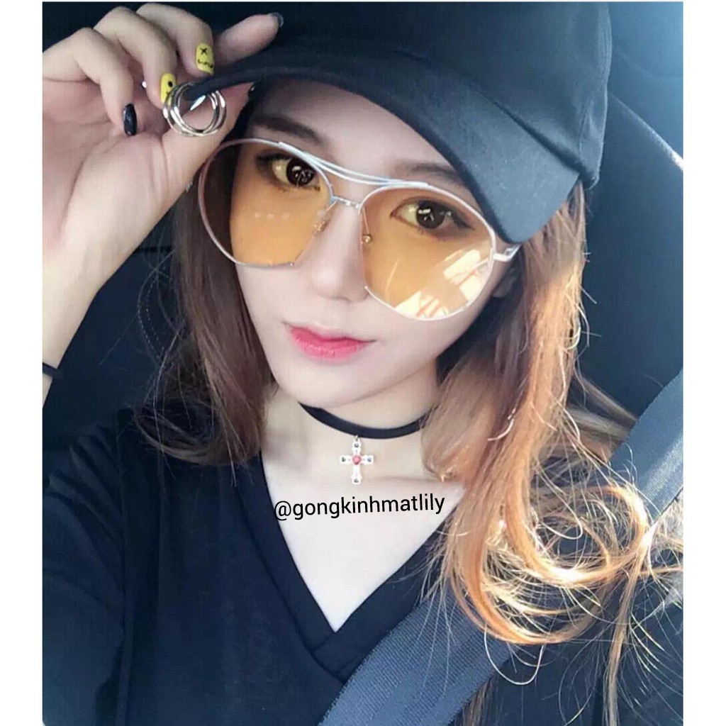 Gọng Kính Mát Thời Trang Nam Nữ GMJJ - Kính Mắt Râm Thời Trang Hàn Quốc GM JJ