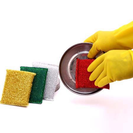 Cọ Rửa Bát Kim Tuyến - Miếng Cọ Rửa Chén Bát - Cọ Xoong Nồi Đa Năng - Miếng Rửa Bát Kim Tuyến Bằng Mút Siêu Sạch #corua