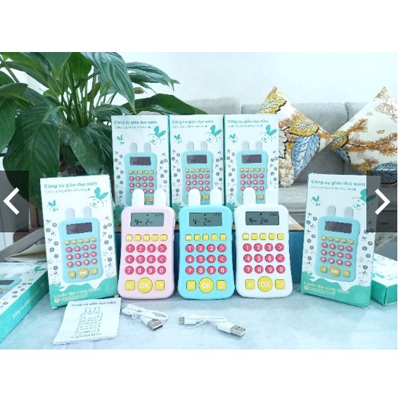 MÁY LUYỆN TÍNH NHẨM CHO TRẺ GIÚP BÉ HỌC TOÁN NHIỀU TÍNH NĂNG RÈN KỸ NĂNG TƯ DUY CHO BÉ