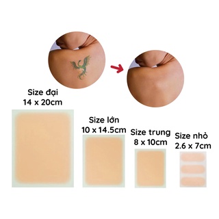 Miếng dán che hình xăm đậm màu Nhật Bản 3 màu da A1003