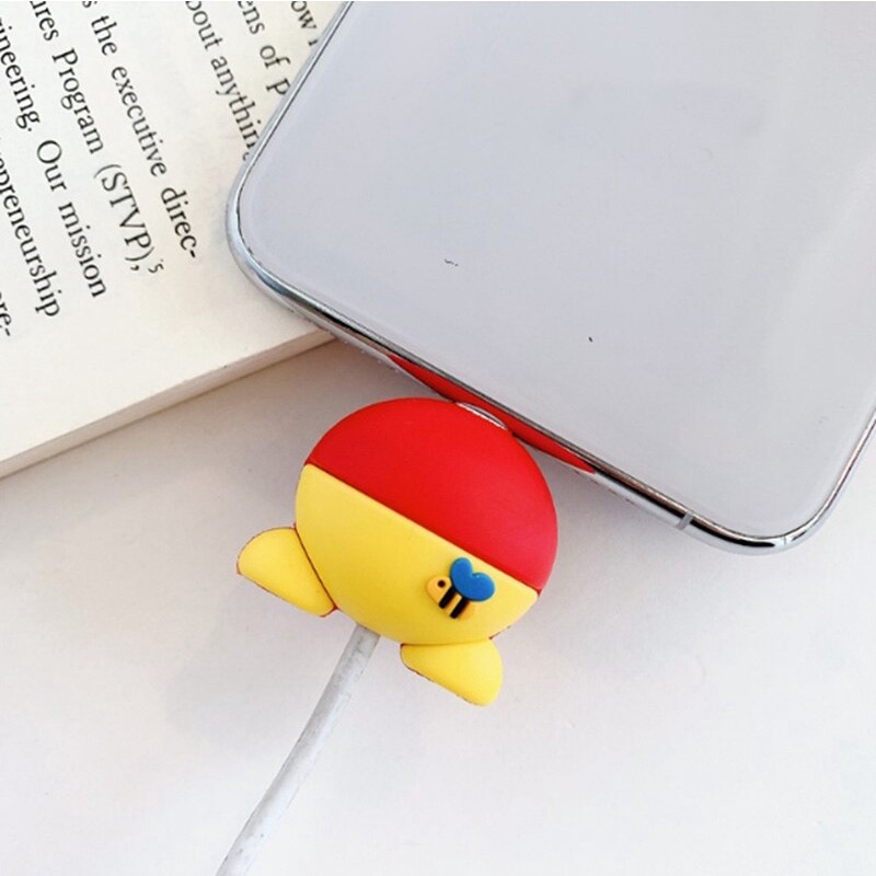 Phụ Kiện Bảo Vệ Dây Cáp Hình Thú Dễ Thương