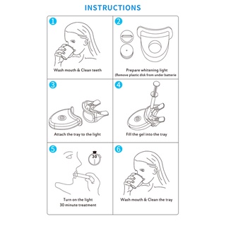 Máy Tẩy Trắng Răng UNPUBLIC (kèm 4 Bút tẩy trắng)