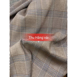 Vải xd tuýt si kẻ