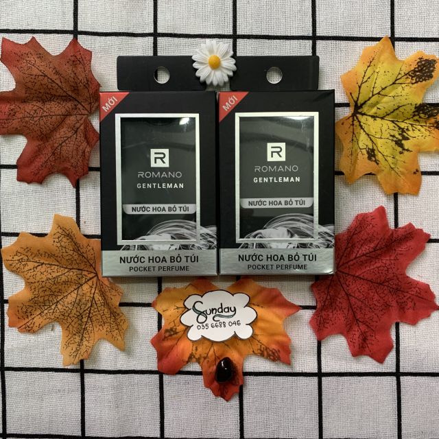 Nước hoa nam bỏ túi Romano 18ml (4 mùi hương) | BigBuy360 - bigbuy360.vn