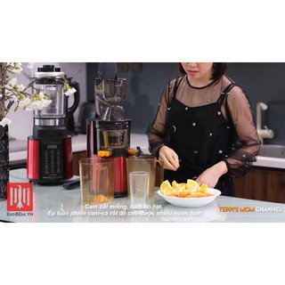 MÁY ÉP HOA QUẢ TỐC ĐỘ CHẬM RANBEM RBM-615 150W[BẢO HÀNH CHÍNH HÃNG 1 NĂM]