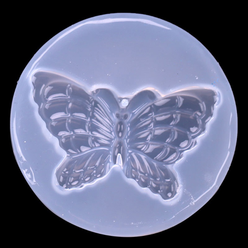 Set 2 Khuôn Silicone Làm Mặt Vòng cổ / Bông Tai Hình Bướm