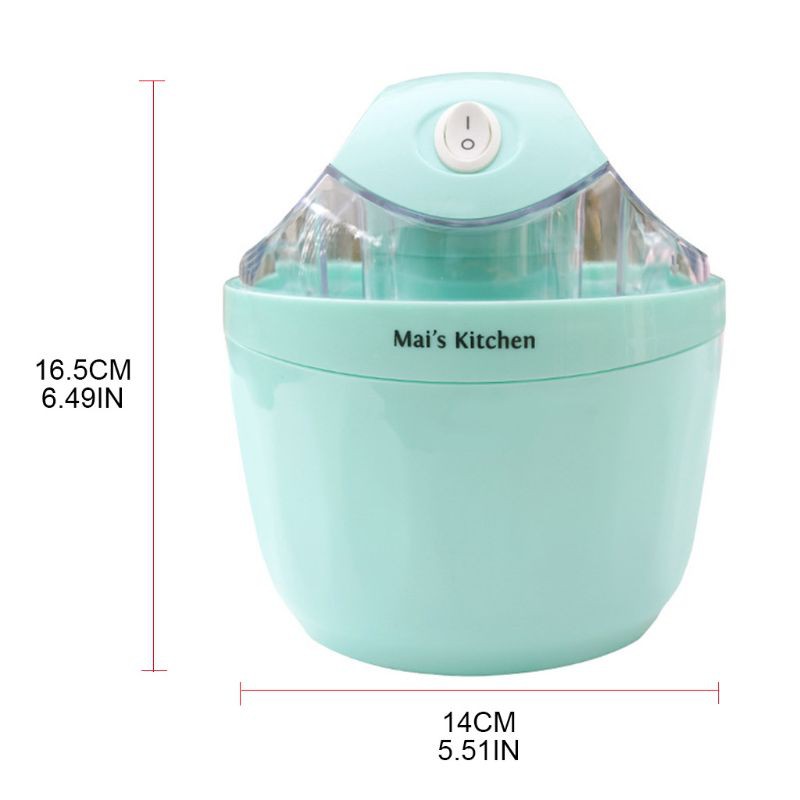 Máy Làm Kem Cc Mini Tự Động 500ml 220v