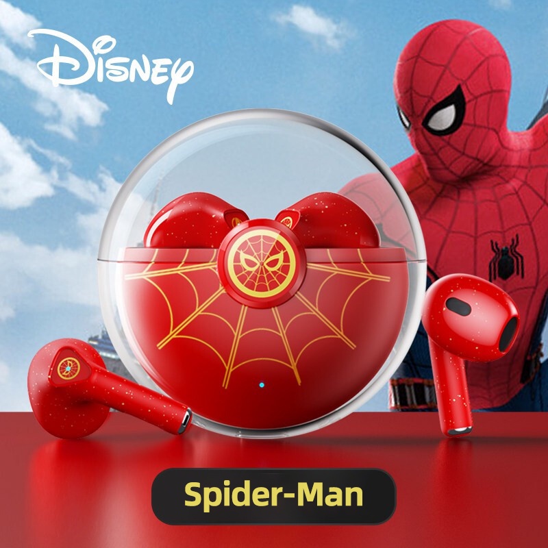 Tai nghe không dây Disney MHS662 Bluetooth 5.0 nhét tai âm thanh nổi HD chống nước giảm ồn kiểu thể thao độ trễ thấp