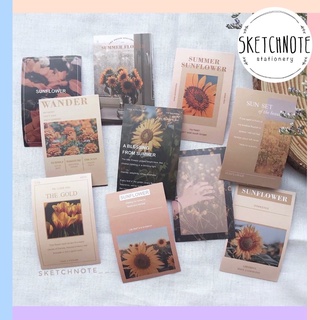 Sticker hoa vintage ST072