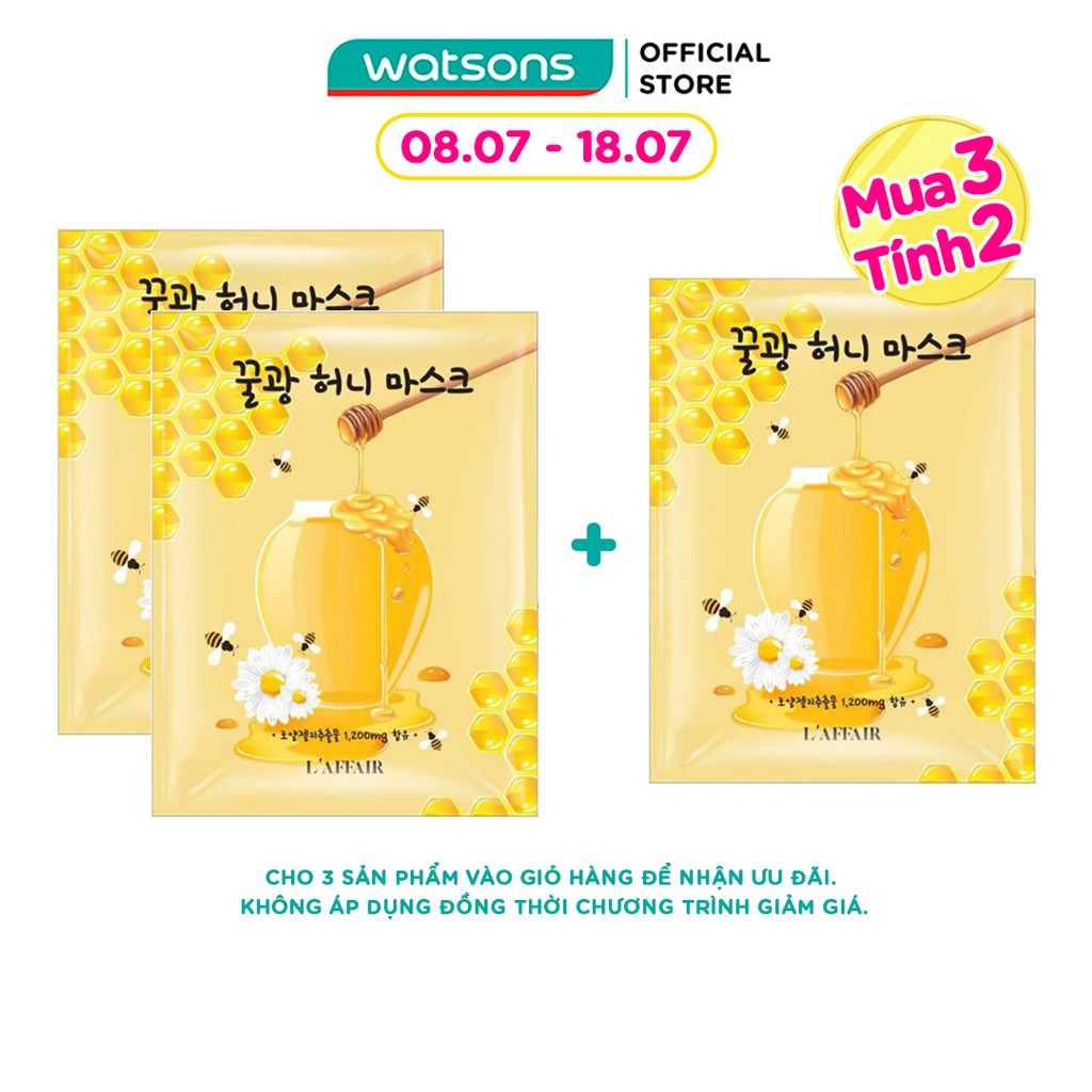 [Mã FMCGMALL -8% đơn 250K] Mặt Nạ Dưỡng Da Rainbow L'Affair Honey 25ml