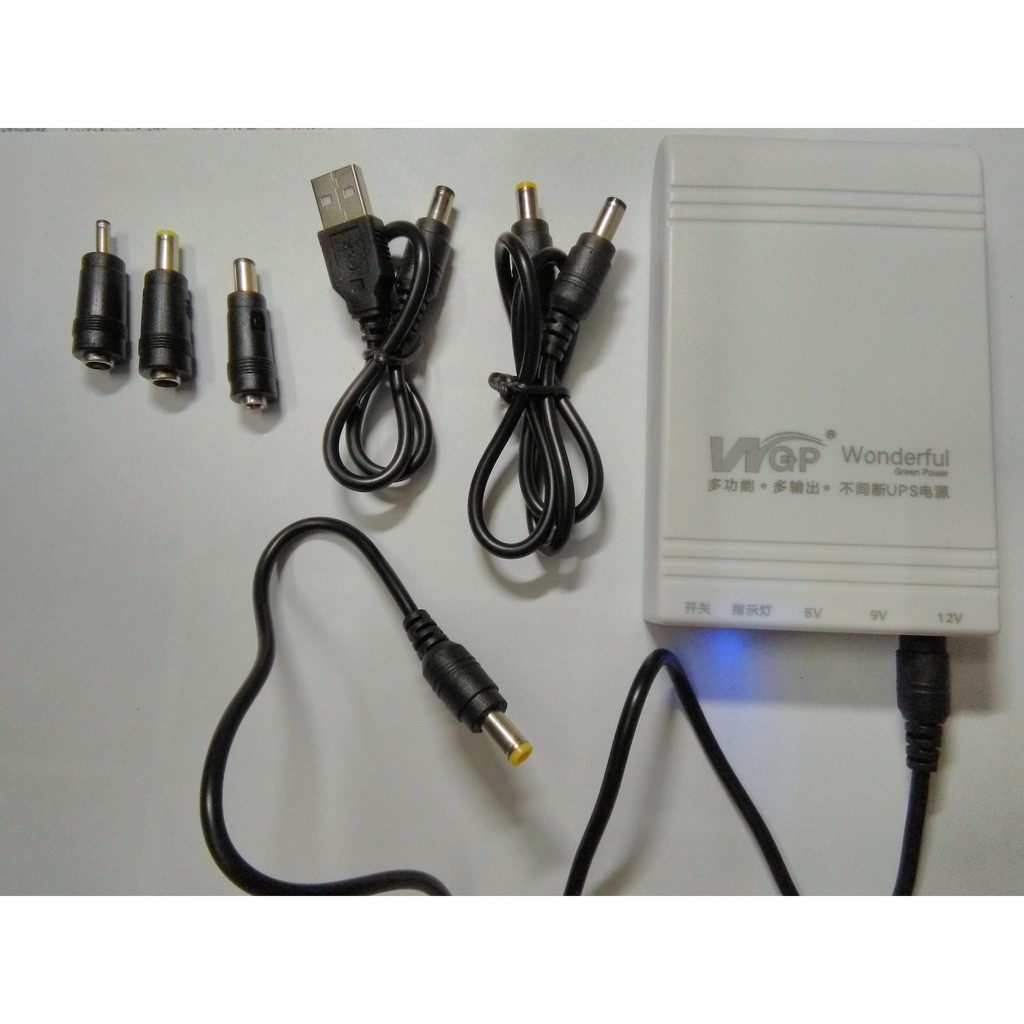 Nguồn dự phòng UPS mini 5V/9V/12V-1A