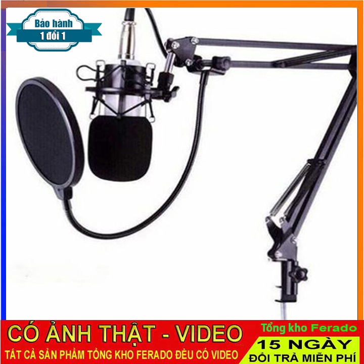 Chân đế kẹp mic thu âm chính hãng