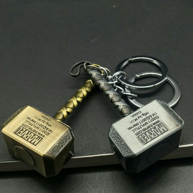COMBO MÓC KHÓA BÚA VÀ MŨ CỦA THẦN THOR