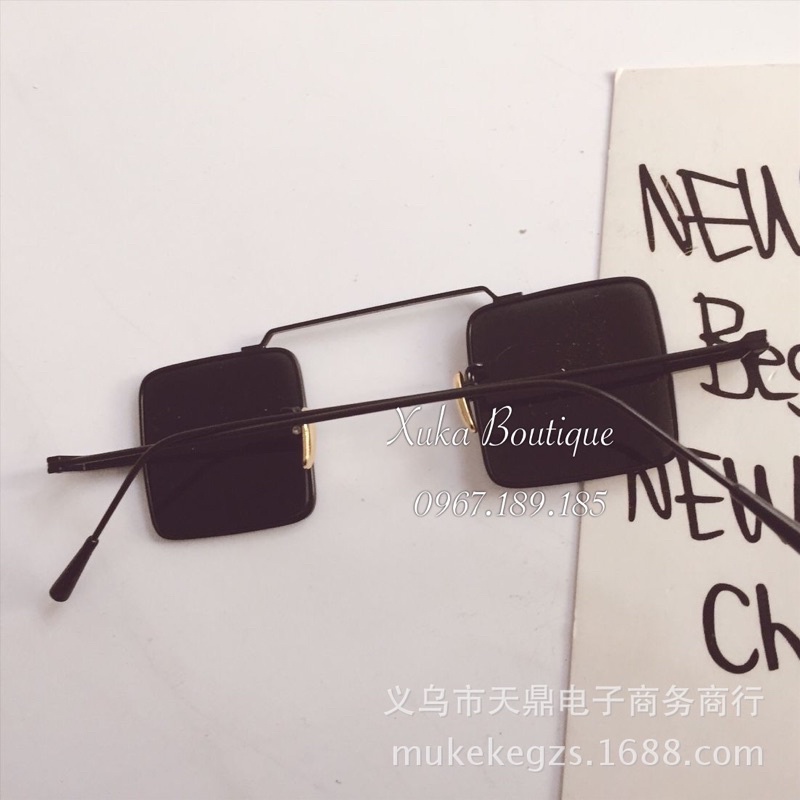 Kính Mát Gọng Vuông Thời Trang Trẻ Em , Kính Mát Mắt Bé Trai Bé Gái Từ 1 Tuổi Đến 8 Tuổi, Chống Tia UV400 Bảo Vệ Mắt