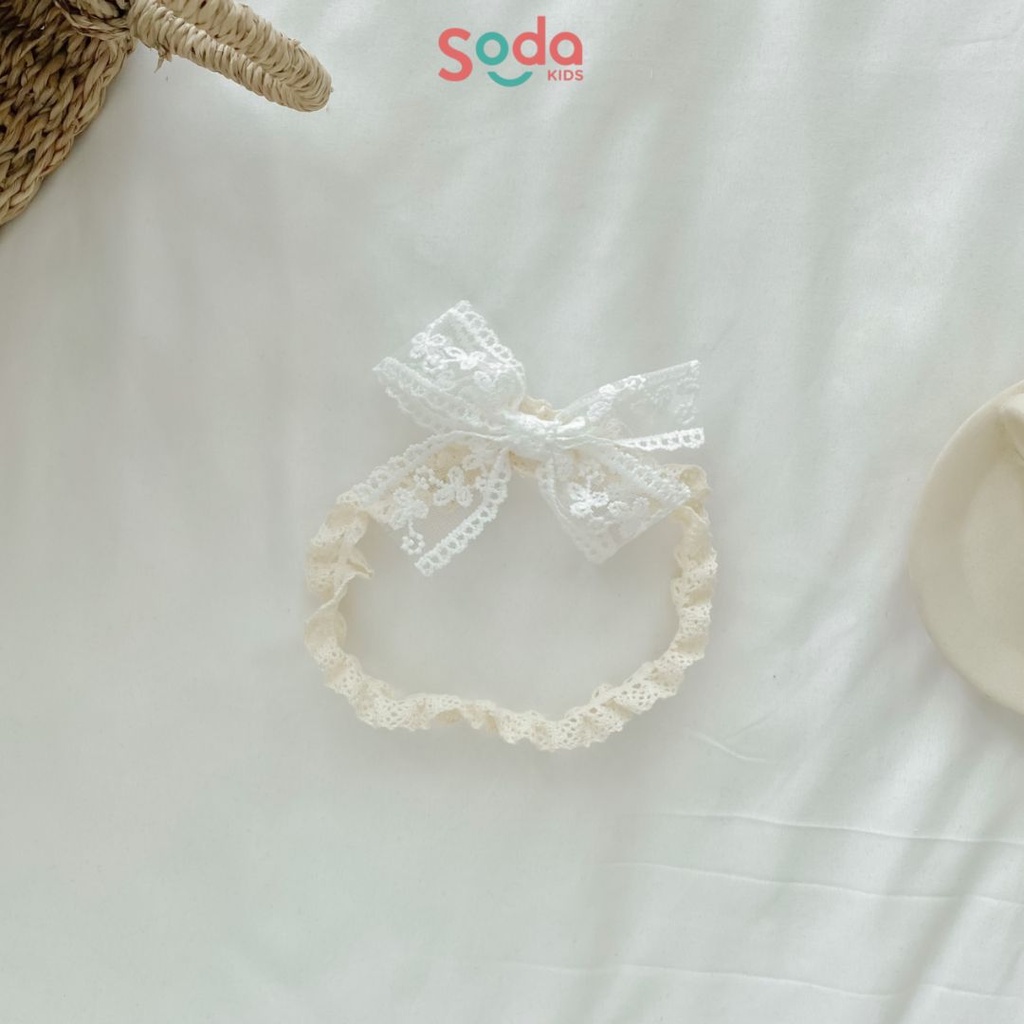 Băng đô bé gái nơ và vương miện 4 mẫu (Ảnh thật)