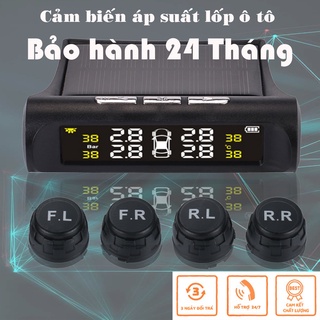 Cảm biến áp suất lốp TPMS, sạc bằng năng lượng mặt trời, Van chống nước đạt tiêu chuẩn IP67.