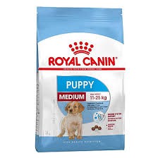 Thức Ăn Hạt Cho Chó Con Cỡ Vừa Medium Puppy Royal Canin BAO 4KG