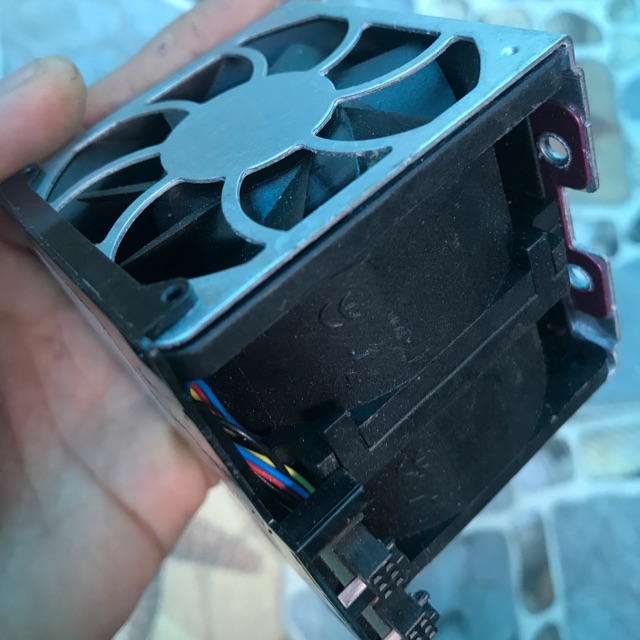 Quạt bộ đôi invertec 12v 2.5A, kích thước 6x7x6cm