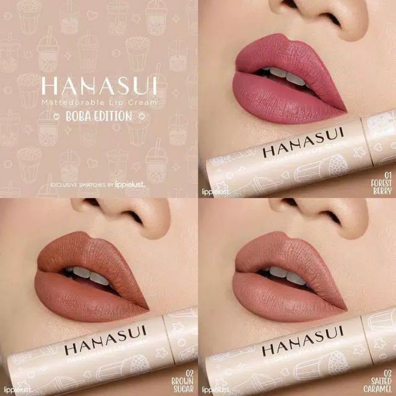 (Hàng Mới Về) Son Kem Lì Hanasui Lên Màu Chuẩn Đẹp | BigBuy360 - bigbuy360.vn