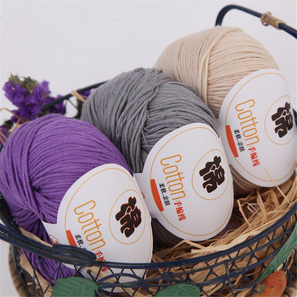 FAY Cuộn Chỉ Cotton Chất Lượng Cao Màu Trơn Mềm Mại
