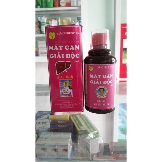 Mát gan giải độc PHƯỚC AN 280ml