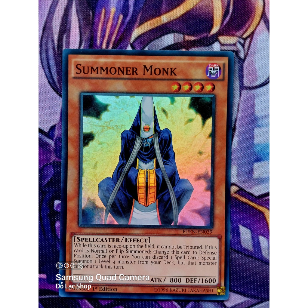 Thẻ Bài Yugioh Monster Summoner Monk - FUEN-EN039 - Super Rare