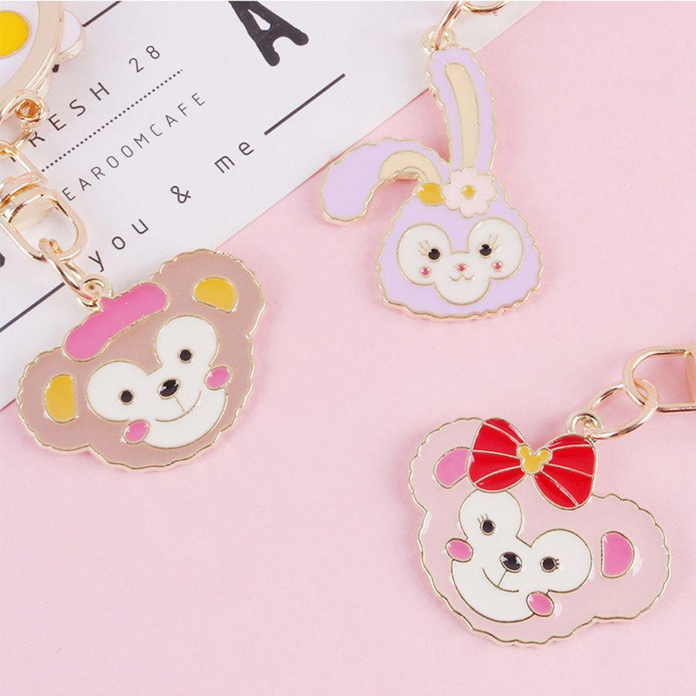 LANFY Móc Khóa Kim Loại Hình Heo Con Dễ Thương