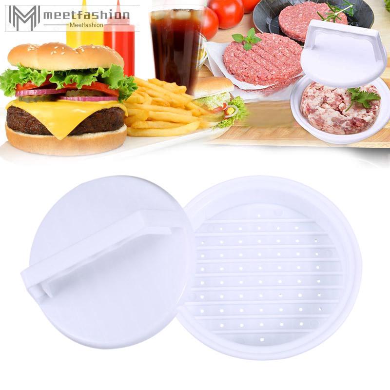 Khuôn ép thịt làm bánh Hamburger bằng nhựa