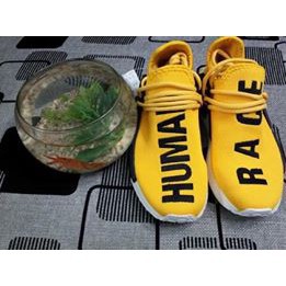 HOT [Chính Hãng] Giày Adidas Human Race ( vàng - fullbox) . 2020 new HOT