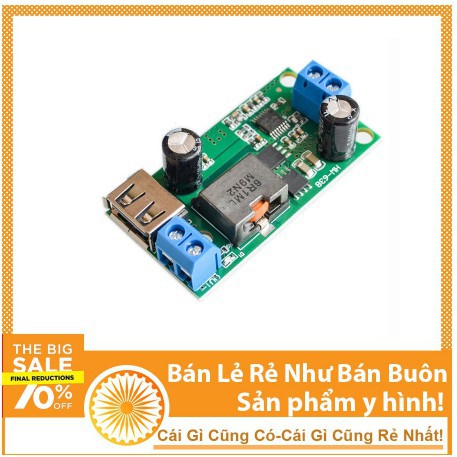 Module Hạ Áp DC 5A 9V / 12V / 24v / 36V Ra 5V - HW-638